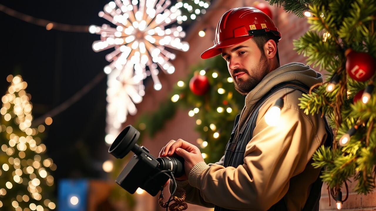 Christmas Light Installation